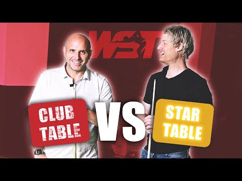 Club Table vs Pro Star Table with Joe Perry & Neil Robertson! | What's The Difference?