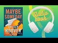 maybe someday - Colleen Hoover Full  #audiobook #books