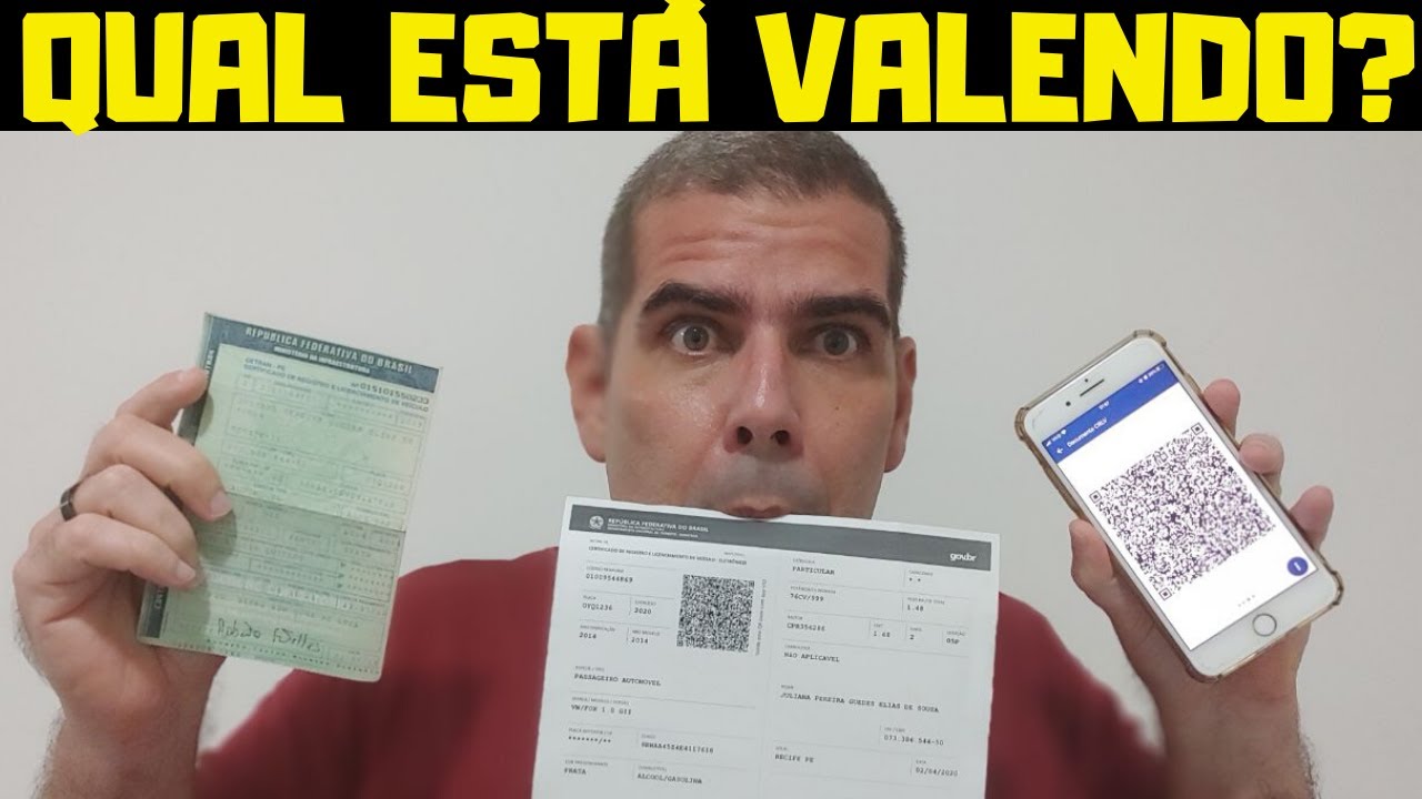 QUAL DOCUMENTO TENHO QUE PORTAR?