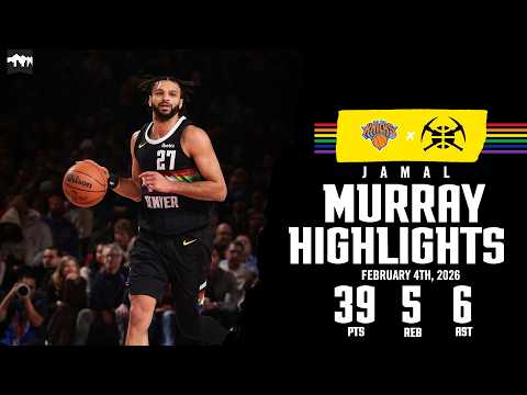 Jamal Murray 39-Point Game | Highlights vs. NYK 📺