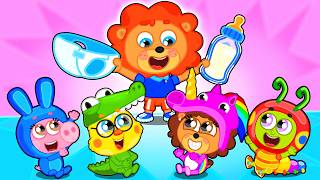 Aslan Yavrusu | Karnaval kostümlü çocuklar | Çocuklar için çizgi film