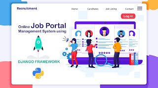 Online Job Management System Developed with the Django Framework utilizing Python