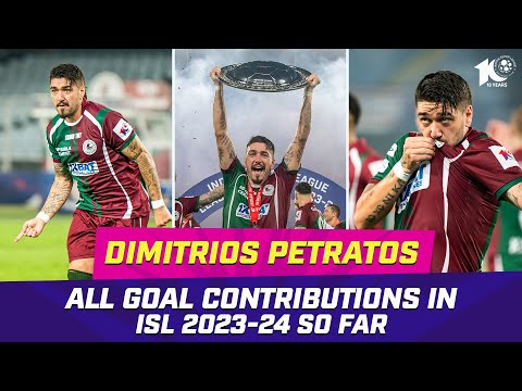 Destructive Dimi 💥 | All Goal Contributions of Dimitrios Petratos | ISL 2023-24