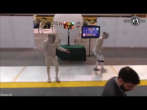 2018 160 T64 10 M S Individual Warsaw POL WC YELLOW HA KOR vs FERJANI TUN