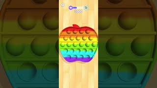 Satisfying Rainbow Apple Pop-It ππ #Shorts#ASMR