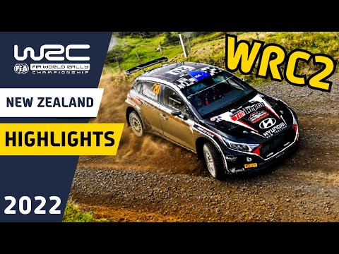 WRC2 Rally Highlights : Friday | WRC Repco Rally New Zealand 2022