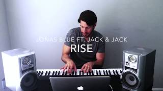 Jonas Blue ft. Jack &amp; Jack - Rise | Piano Cover | Sam Reed