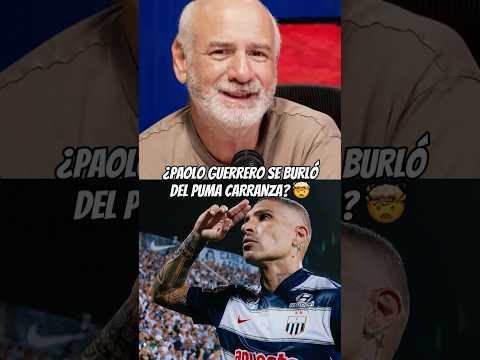 Paolo Guerrero vs el Puma Carranza 😱 #futbol #paologuerrero #futbolperuano #peru #novalepicarse