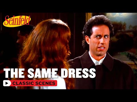 Jerry's Date Keeps Wearing The Same Dress | The Seven | Seinfeld