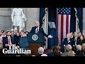 Trump says he was 'saved by God to make America great again' in inauguration speech