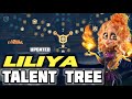 call of dragons - updated Liliya talent tree guide | Warpets Artifacts & Pairings