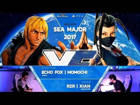 SFV: Echo Fox | Momochi vs RZR | Xian - SEAM 2017 Top 8 - CPT 2017