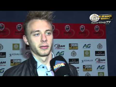 Interview Serhiy Bolbat na KSC Lokeren-RSC Anderlecht 1-1