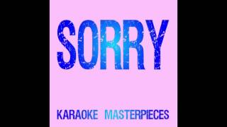 Sorry (Originally Performed by Justin Bieber) [Instrumental Karaoke] COVER