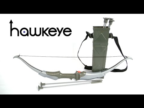 Marvel Avengers Deluxe Hawkeye Quiver with Collapsible Bow and Arrow Set from The Disney Store