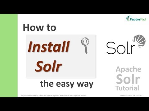 Install Solr - The 5 Steps to an Easy Apache Solr...