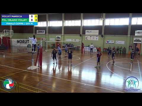 FINALE COPPA 1 DIVISIONE MASCHILE - VOLLEY MARSICA AVEZZANO - POL. CELANO VOLLEY 1968