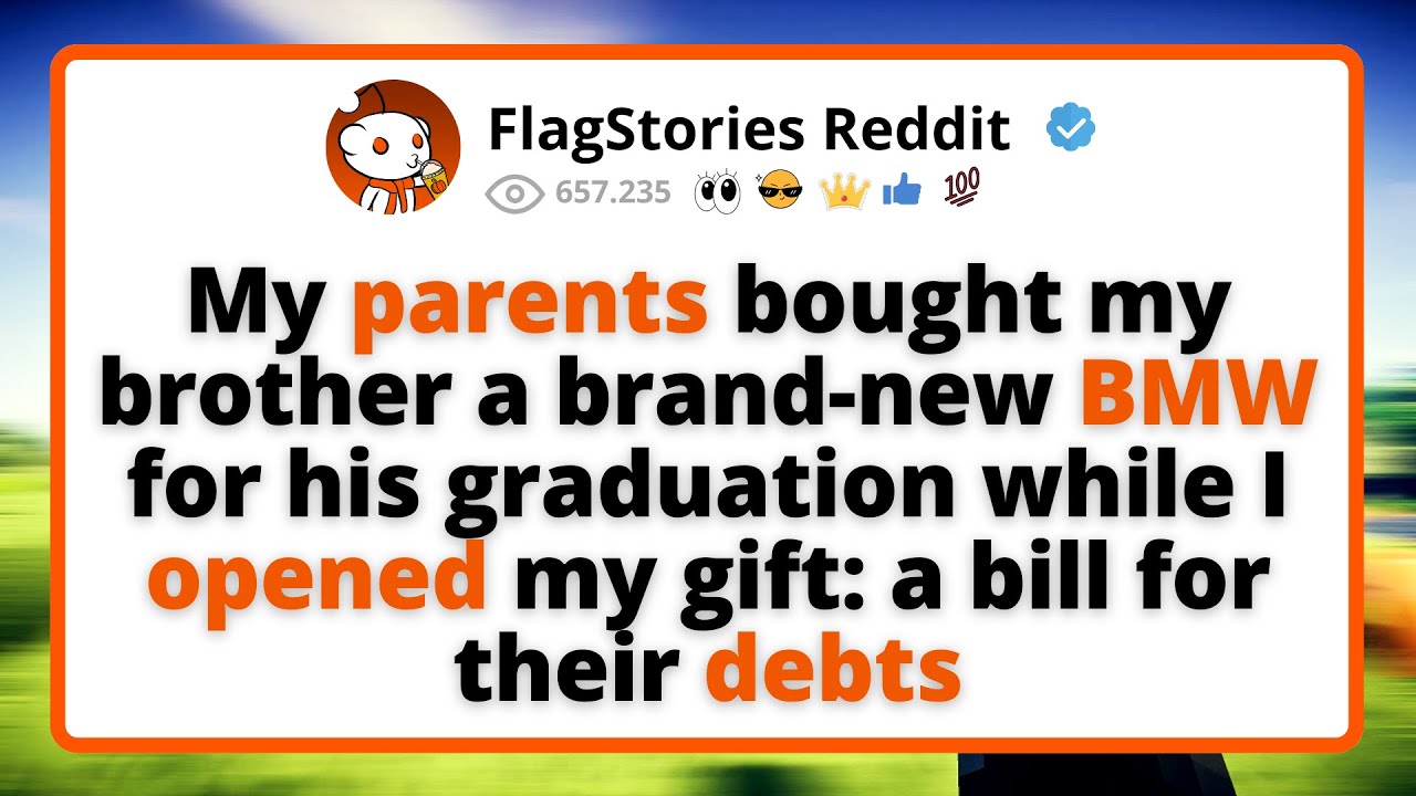 My Parents Bought My Brother A Brand-New BMW For His Graduation While I Opened My Gift...