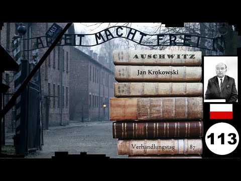 (113) Zeuge: 🇵🇱 Jan Krokowski - Frankfurter-Auschwitz-Prozess