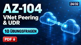 AZ-104: Azure Networking – VNet Peering, UDR & Troubleshooting | 10 Übungsfragen