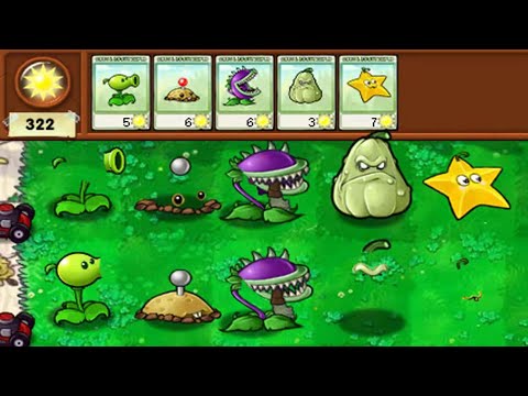 PVZ1 discover: Cheap promotional plants❗❗❗ - HARD MODE MOD PvZ Plus PVZ Funny Moments