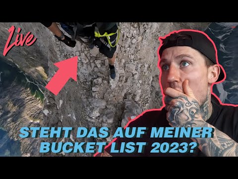 A very risky mountain tour: The Watzmann (2,713 m).