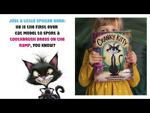 Giggles Guaranteed! I Trailer of Cranky Kitty I Awesome Kids' Gift #kidsbooks #usakids #booktrailer