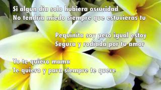 Mami te traigo flores