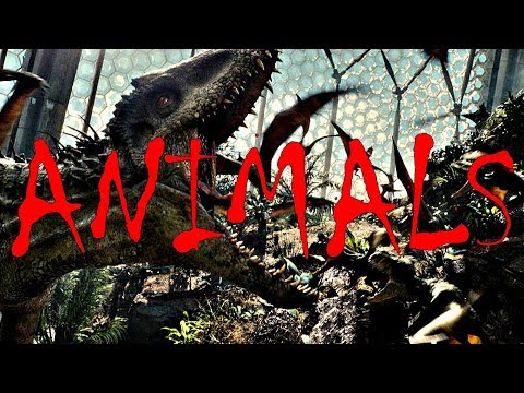 Jurassic World/Park tribute || Animals || [Warning: Flashing Lights]