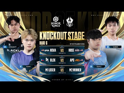 [ID] KIC2025 | Knockout Stage Hari 6