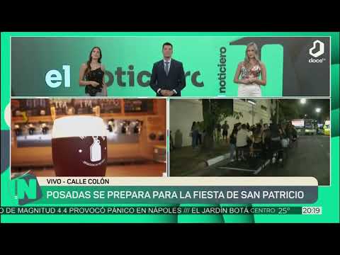 #ELNOTICIERO: móvil San Patricio en Posadas