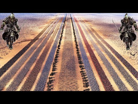 15 LINES EVERY ANCIENT UNIT vs 2 MILLION ORC WARRIORS | Ultimate Epic Battle Simulator 2 UEBS 2