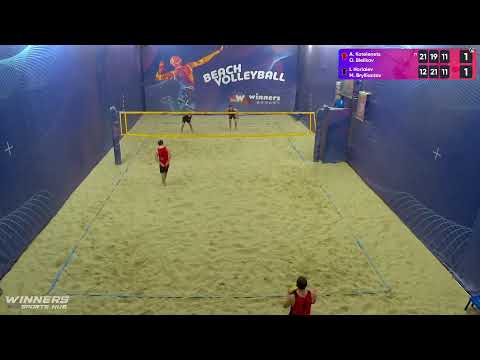 23:55 A. Kotelenets / O. Bielikov - I. Horiaiev / M. Brylliantov 03.04.2023|Winners Beach Volleyball