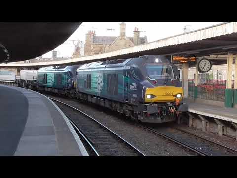 68034/68008 6k73 Sellafield - Crewe flasks,  2nd April 2019