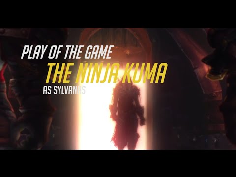 World of Warcraft Legion Broken Shore Sylvanas Play of the Game [Overwatch Sylvanas Watchief POTG]