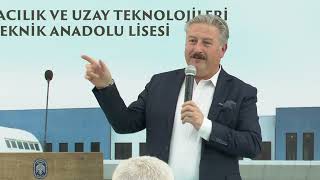 BAŞKAN PALANCIOĞLU HAVACILIK LİSESİNİN YENİ ÖĞRENCİLERİ İLE TANIŞTI, HEYECANLARINA ORTAK OLDU