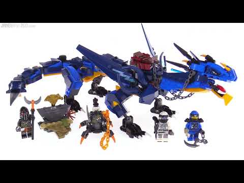 🔄 LEGO Ninjago 2018 Stormbringer dragon review! 70652 re upload