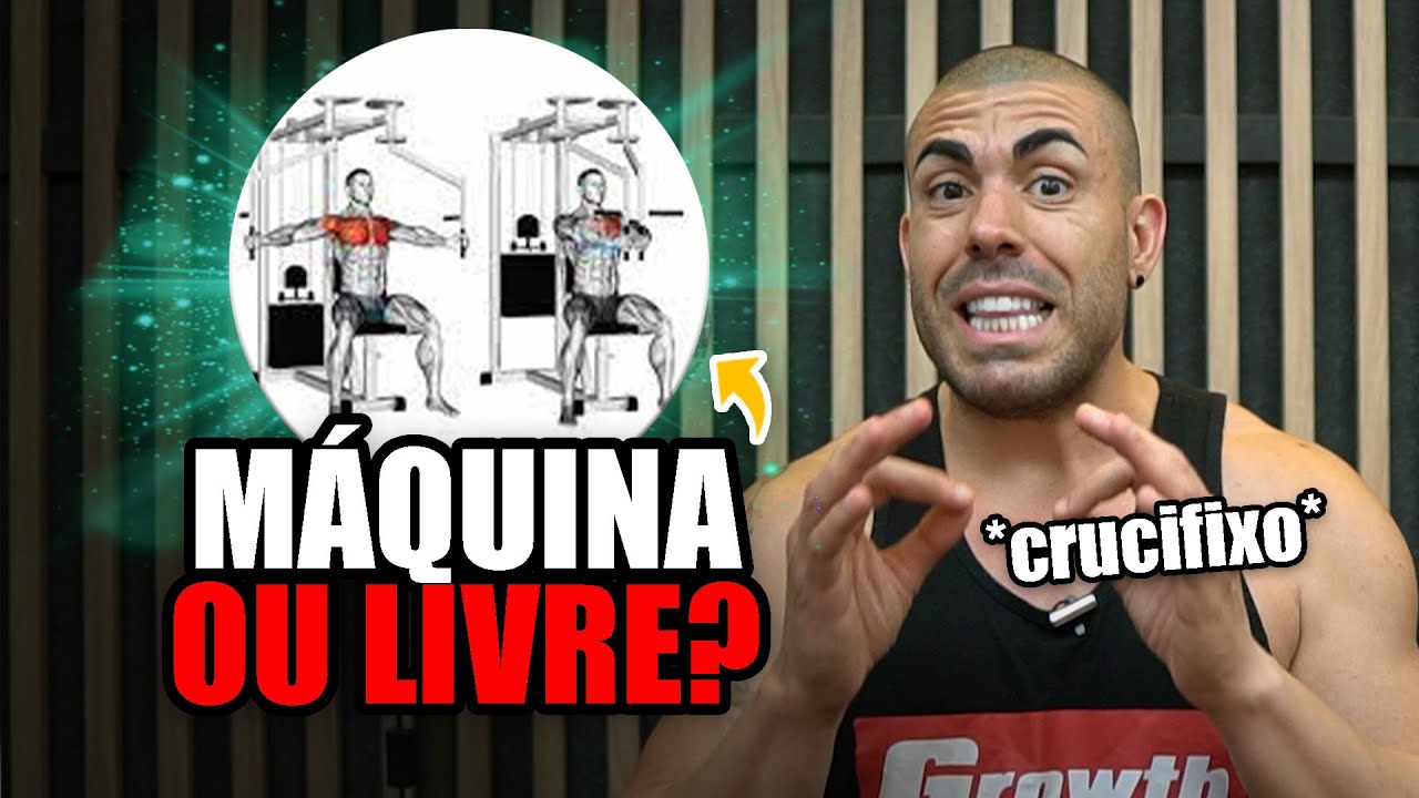 Crucifixo na máquina é melhor que o livre?