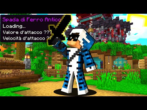 HO CREATO LA NUOVA SPADA LEGGENDARIA NELLA BIG VANILLA - MINECRAFT ITA