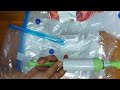Вакуумные пакеты для хранения продуктов с ручным насосом. Обзор, Распаковка Алиэкспресс