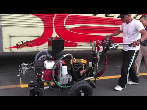 Maquina pinta líneas Guatemala