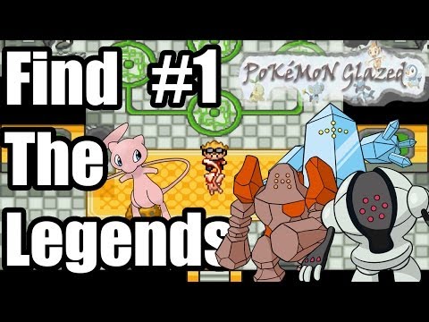 Pokemon Glazed Find The Legends #1 - Regitrio And Mew!