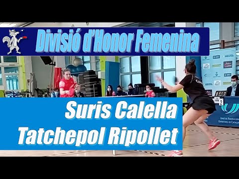 CTT Ripollet - Suris Calella 2-4 | DHF | Club Tennis Taula Calella