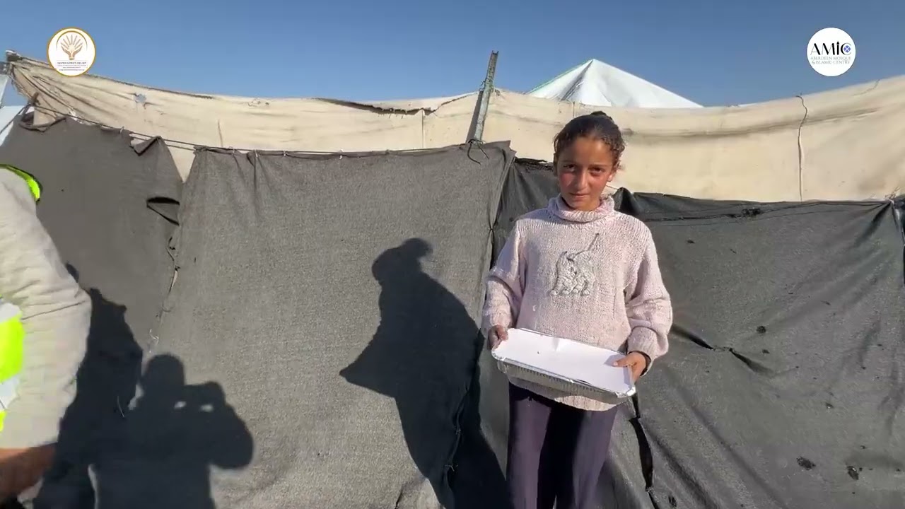 Street Kitchen (233) for the Displaced Families in Gaza,Thanks to Aberdeen Mosque and Islamic Centre