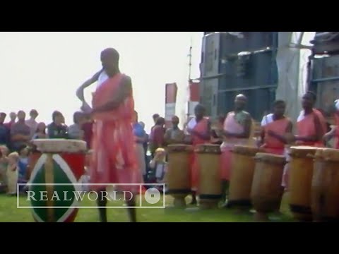 The Drummers of Burundi at WOMAD Festival in 1982