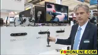 Video thumbnail for AKG WMS40 Mini2 & DMS70 Dual Pro Audio Wireless at 2012 Musikmesse / ProLight+Sound - FOH TV by fohtv