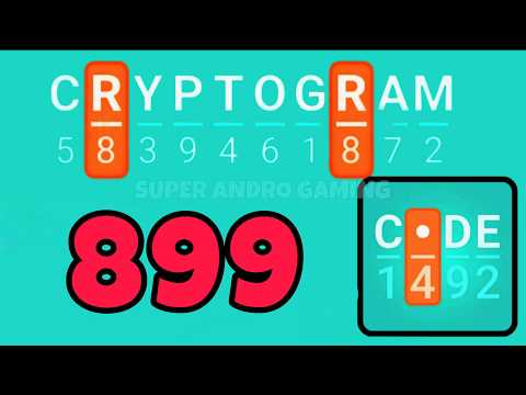 Cryptogram 899