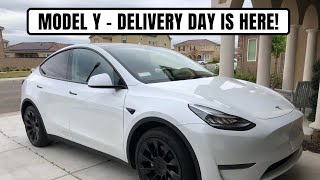 MODEL Y - First one delivered in the Central Valley of CA?