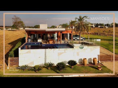Casa à Venda no Condomínio Fishing Club Pacu — Sofisticação e Vista para o Lago em Inhaúma (MG)