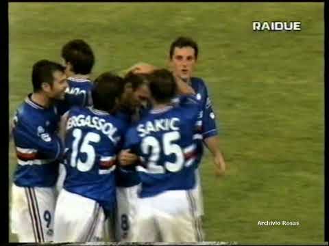 Sampdoria-Empoli 4-3 Coppa Italia 2000-01 Gruppo 2